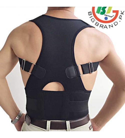 High Quality Adjustable Black Posture Back Support Belt